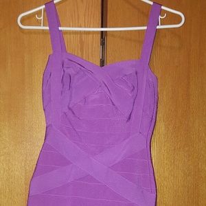 Bandage lavender dress